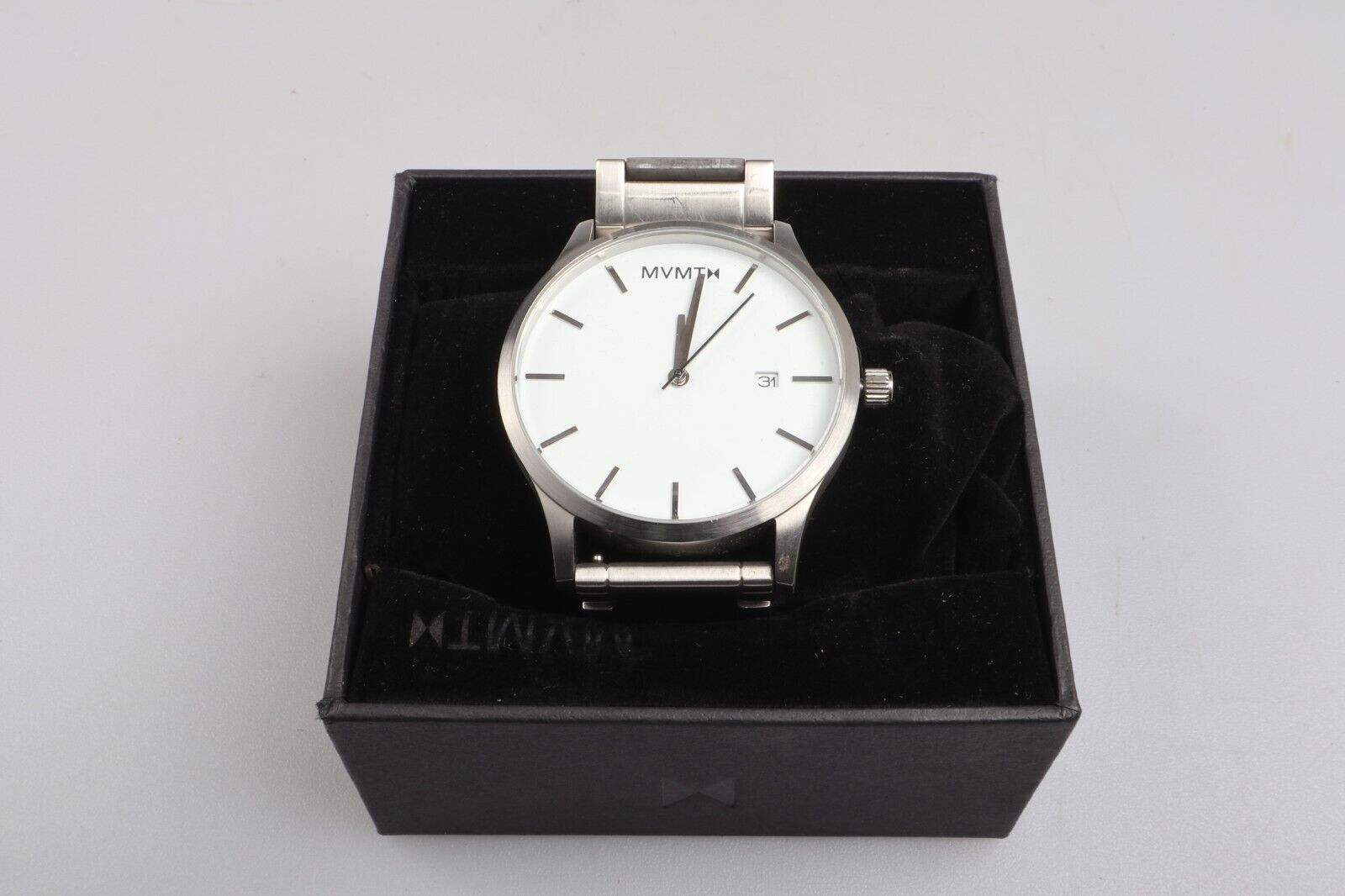 MVMT Classic White Silver | D-L213.1B.131 | Men's Watch | Quartz | 45 mm